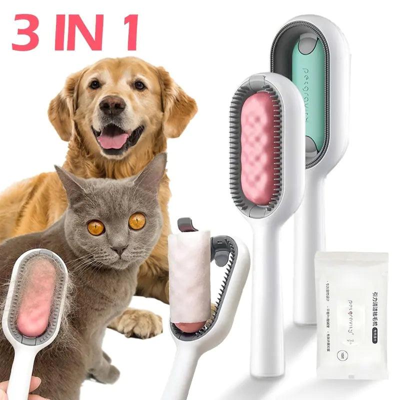 Pet Grooming Brush - Onlypethappy