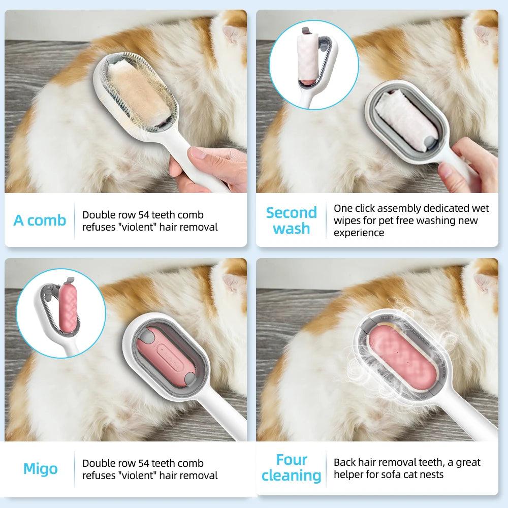 4-in-1 Pet Care Brush - Onlypethappy