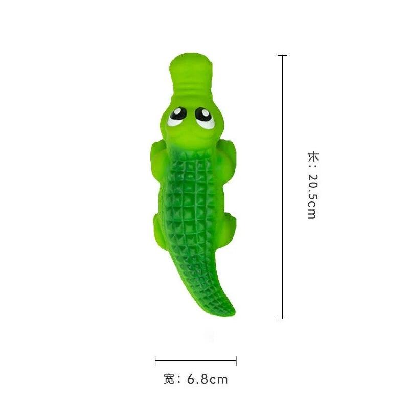 Crocodile Squeaky Toy - Onlypethappy