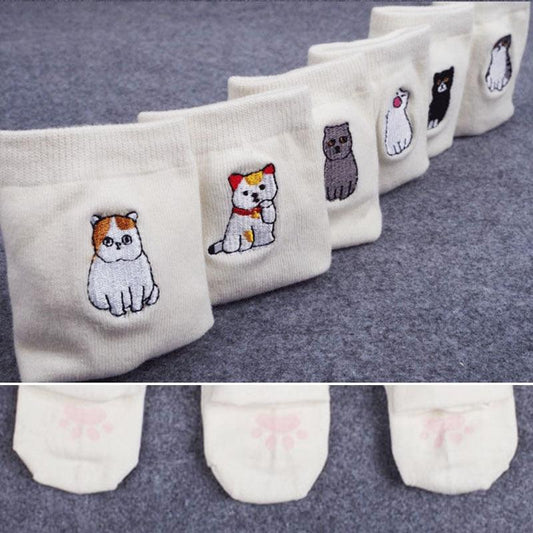 Cute Cat Socks - Onlypethappy