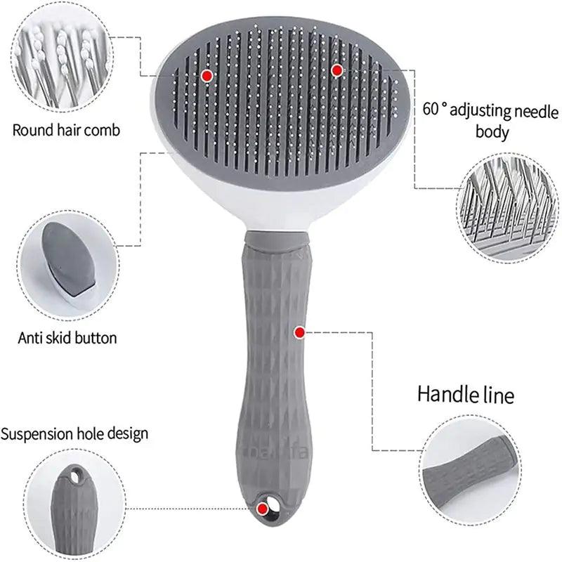 Grooming And Care Pet Brush - Onlypethappy