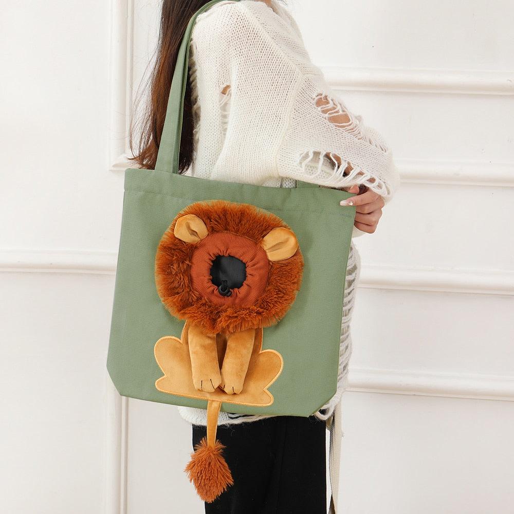 Lion Pet Bag - Onlypethappy