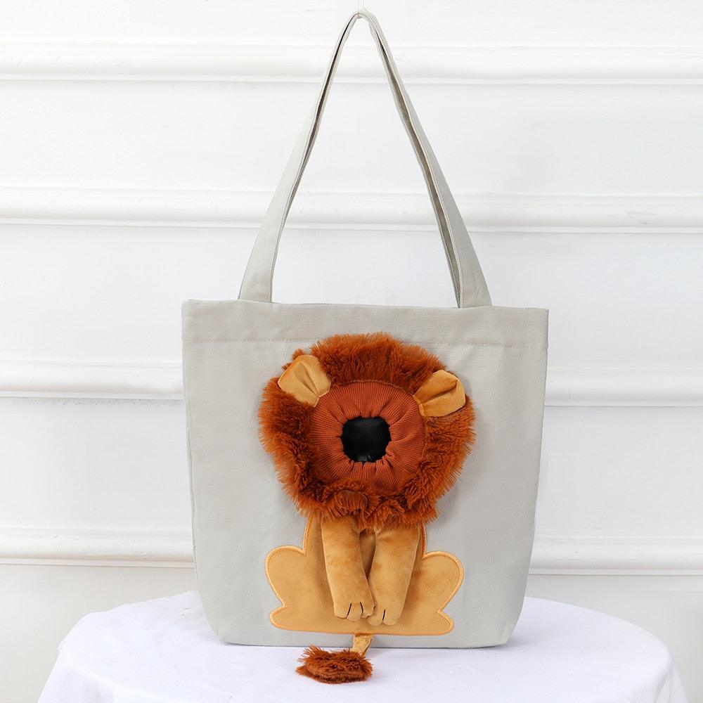 Lion Pet Bag - Onlypethappy