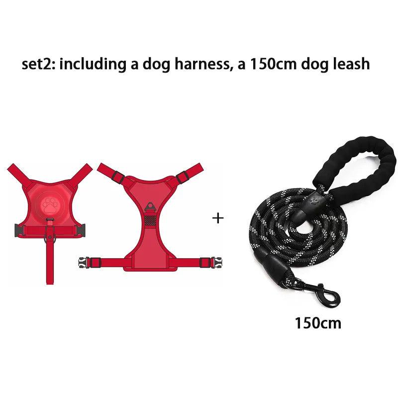 NEW 2 in 1 – Dog Harness - Onlypethappy