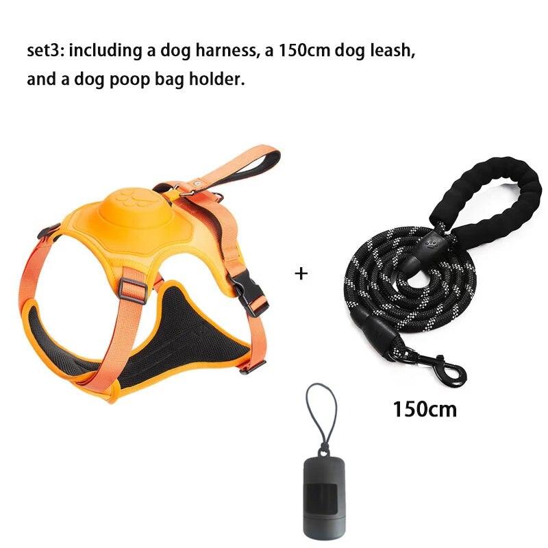 NEW 2 in 1 – Dog Harness - Onlypethappy