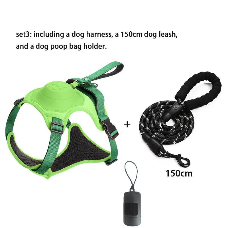 NEW 2 in 1 – Dog Harness - Onlypethappy