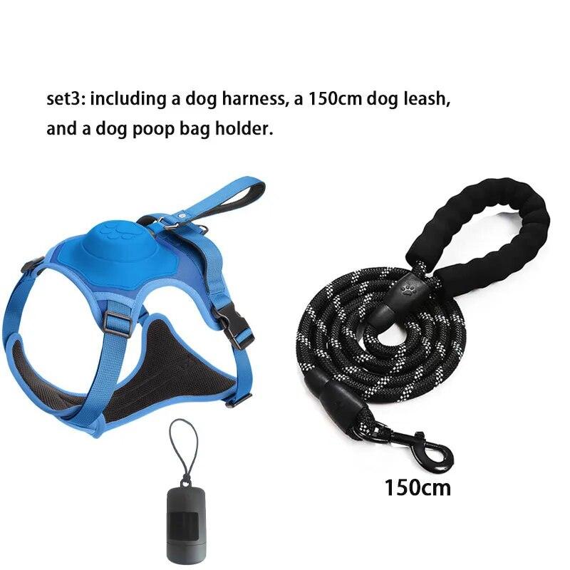 NEW 2 in 1 – Dog Harness - Onlypethappy