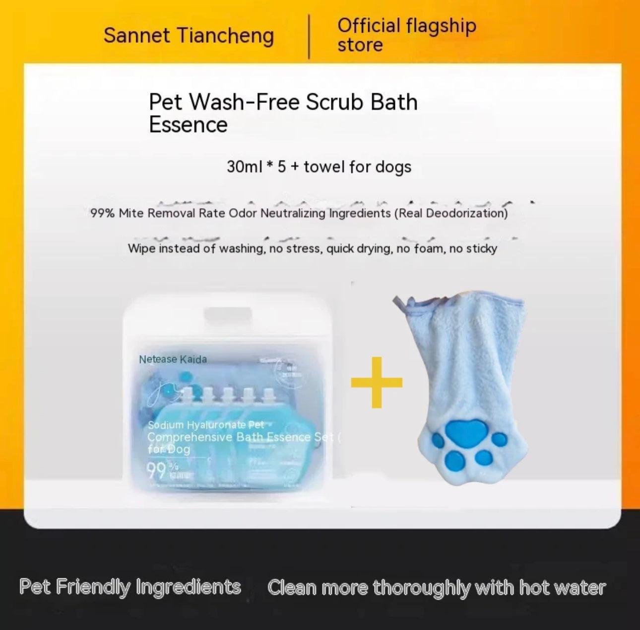 Paw Pet Gloves + Pet Shampoo - Onlypethappy