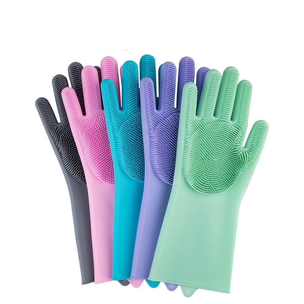 Pet Bathing Gloves - Onlypethappy