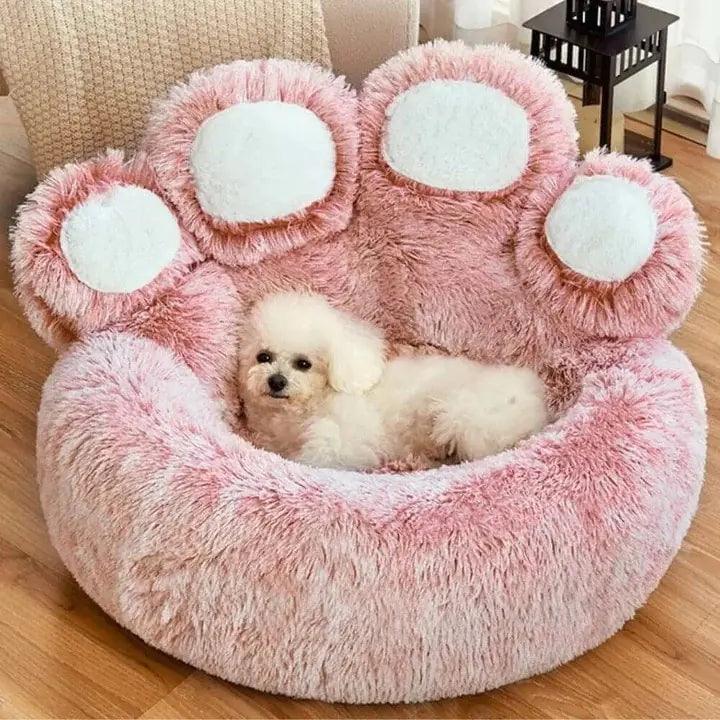 Pet Bear Paw Shape House Bed - Onlypethappy