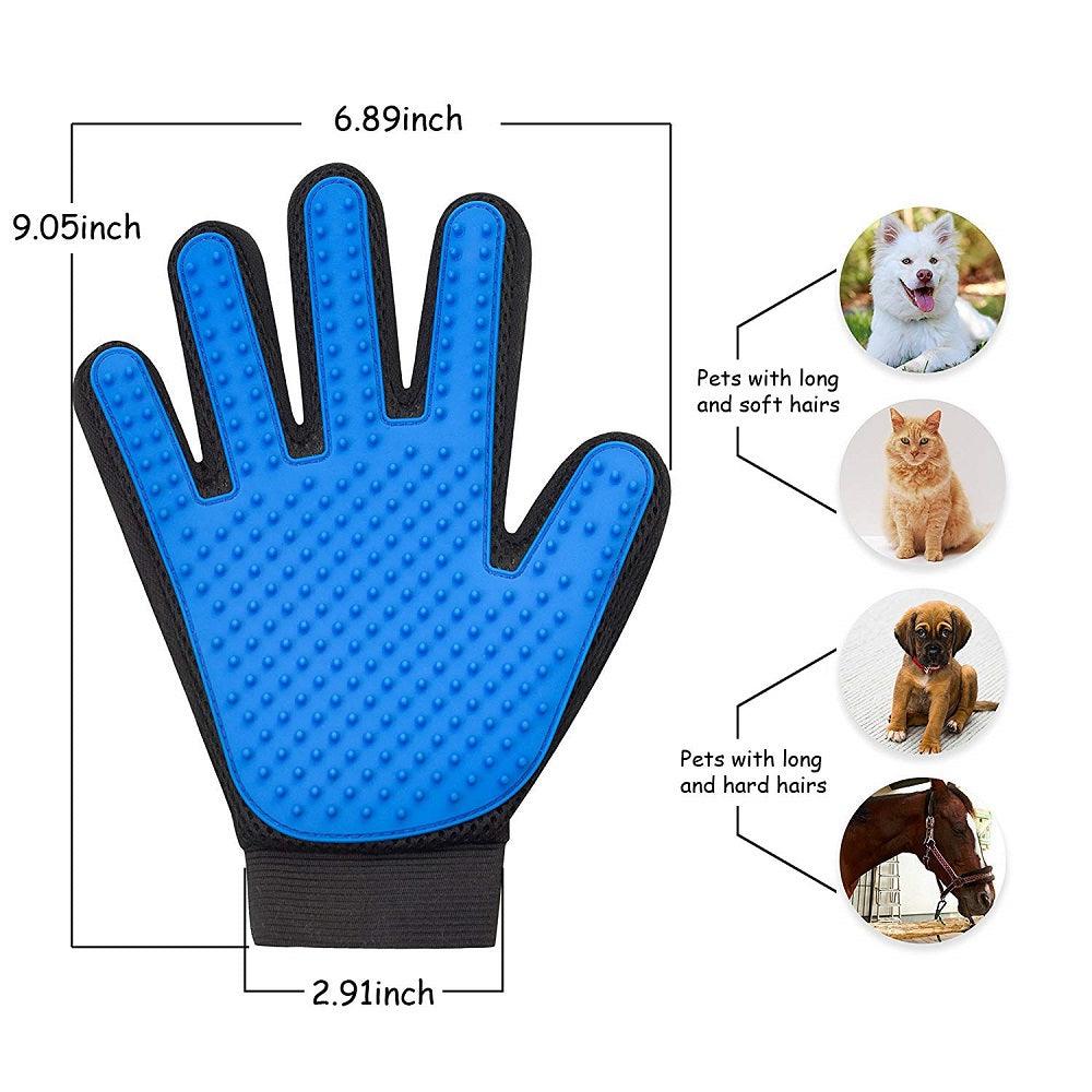 Pet Grooming Glove - Onlypethappy