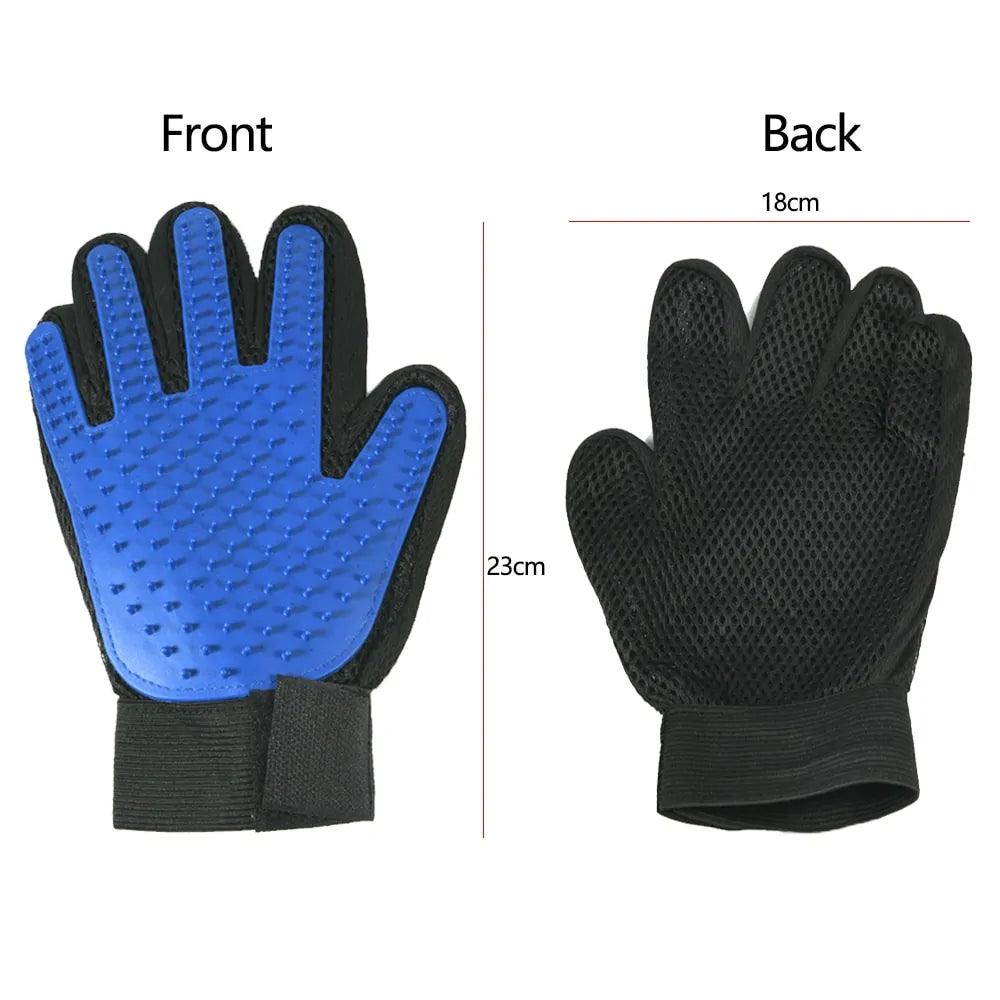 Pet Grooming Gloves - Onlypethappy