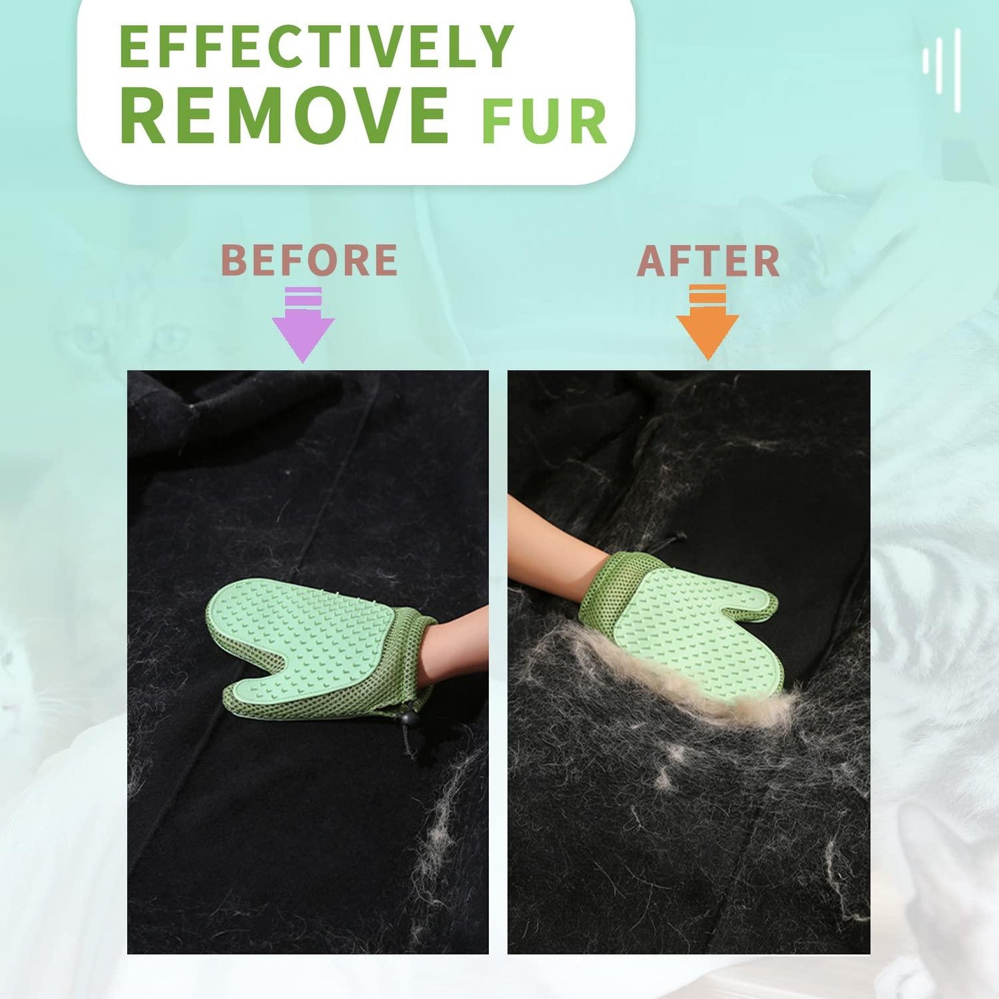 Pet Grooming&Cleaning Glove - Onlypethappy