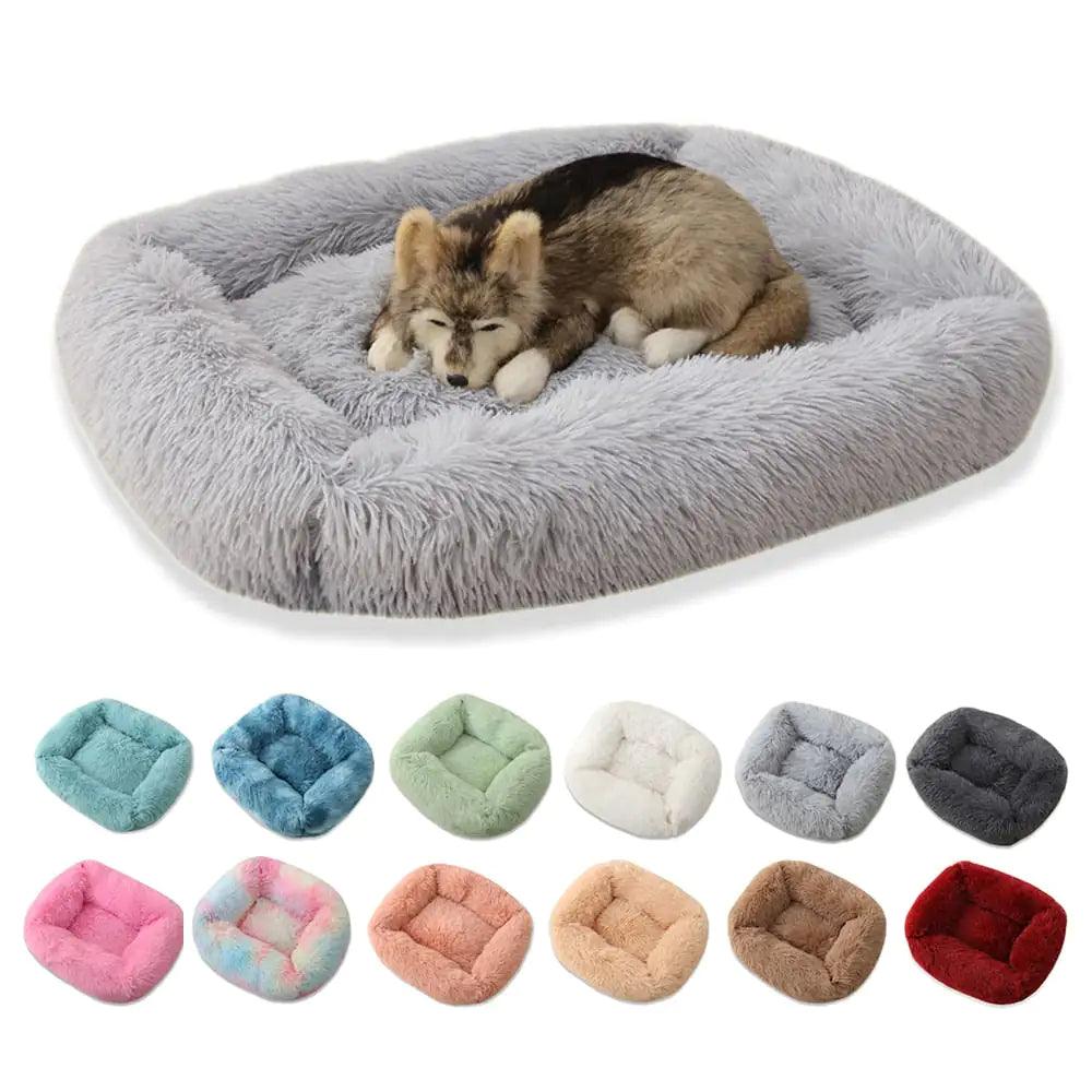 Plush Pet Bed - Onlypethappy