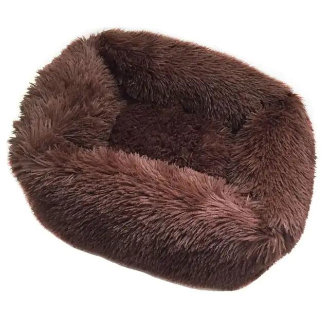 Plush Pet Bed - Onlypethappy