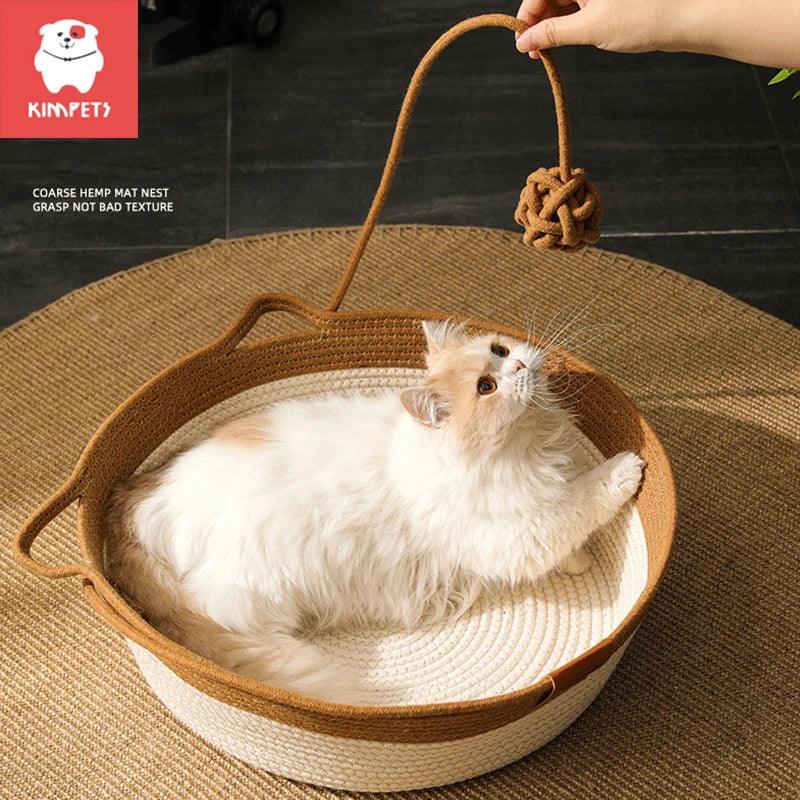 Round Cat Nest - Onlypethappy