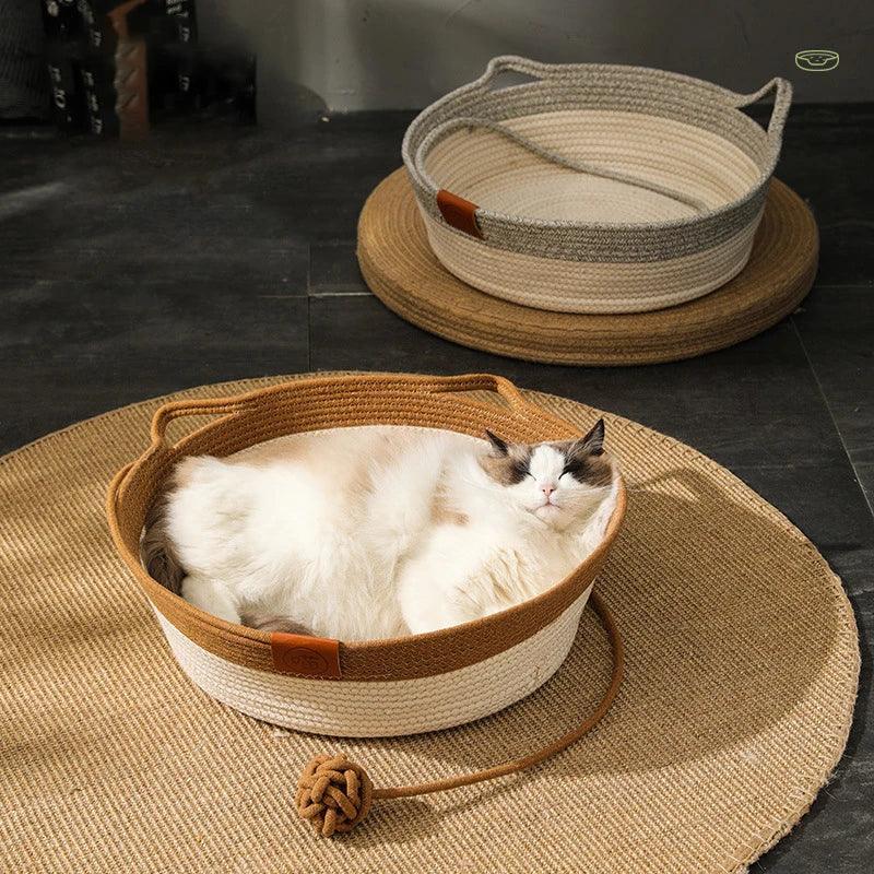 Round Cat Nest - Onlypethappy