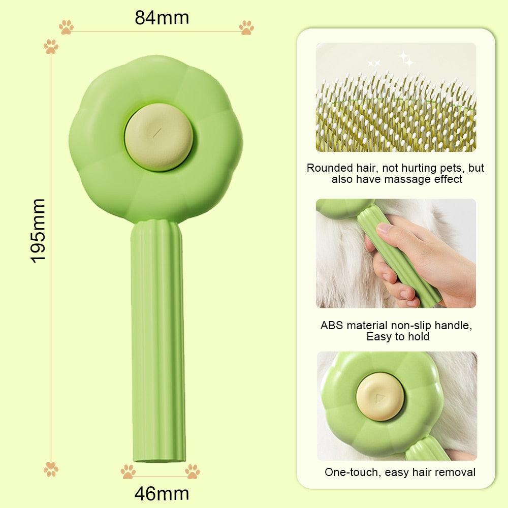 Sunflower Brush Comb - Onlypethappy