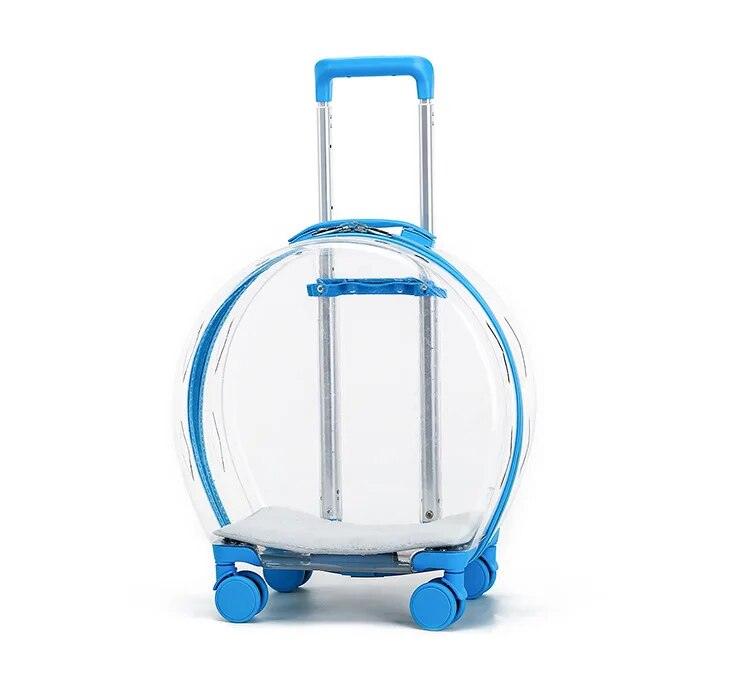 Transparent Pet Suitcase - Onlypethappy