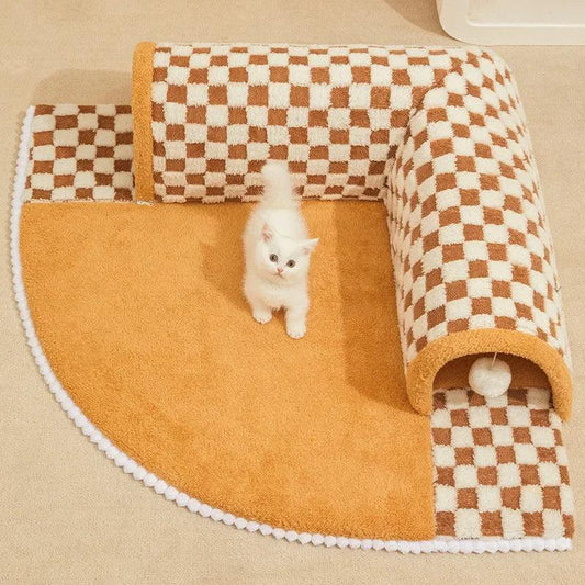 Tunnel Cat Carpet - Onlypethappy