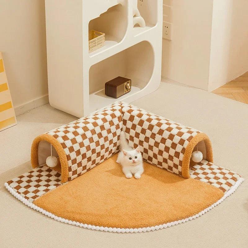 Tunnel Cat Carpet - Onlypethappy