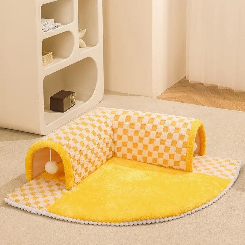 Tunnel Cat Carpet - Onlypethappy