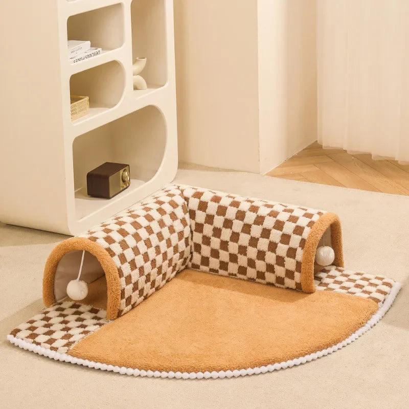 Tunnel Cat Carpet - Onlypethappy