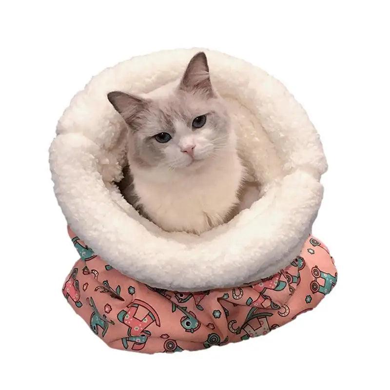 Winter Cat Sleeping Bag - Onlypethappy