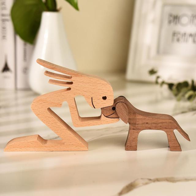 Wooden Pet Home Decoration - Onlypethappy