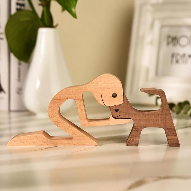 Wooden Pet Home Decoration - Onlypethappy