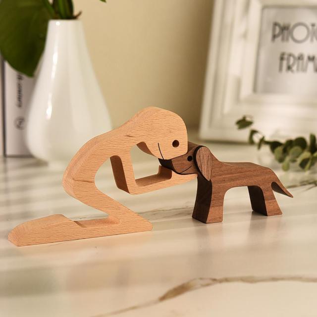 Wooden Pet Home Decoration - Onlypethappy